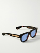 Jacques Marie Mage - Cash Square-Frame Tortoiseshell Acetate and Gold-Tone Sunglasses