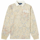 END. x Polo Ralph Lauren 'Baroque' Long Sleeve Rugby Shirt in Old Hall Floral