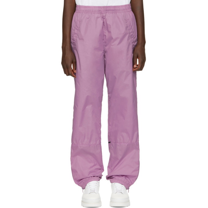 Acne Studios Purple Nylon Face Lounge Pants Acne Studios