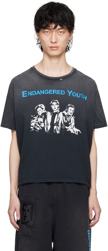 Photo: PALY Black 'Endangered Youth' T-Shirt
