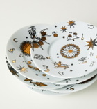 Fornasetti Astronomici set of 6 teacups and saucers