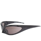 Balenciaga Eyewear BB0251S Sunglasses in Black/Grey