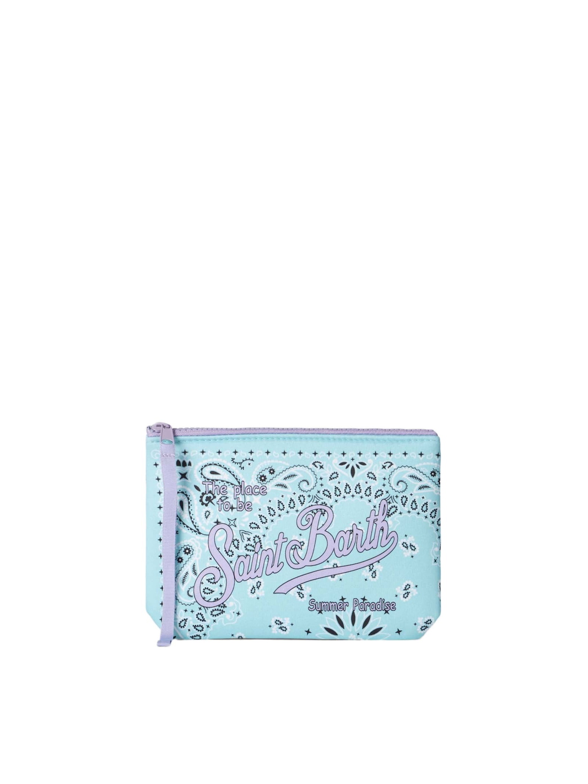 MC2 Saint Barth Aline Water Green Scuba Pochette