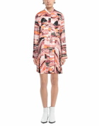 Cedric Charlier Womens Mini dress in Orange