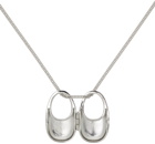 Coperni Silver Locket Necklace