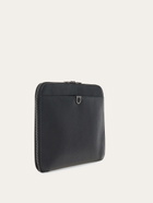 Ferragamo Mens Gancini document holder in Black