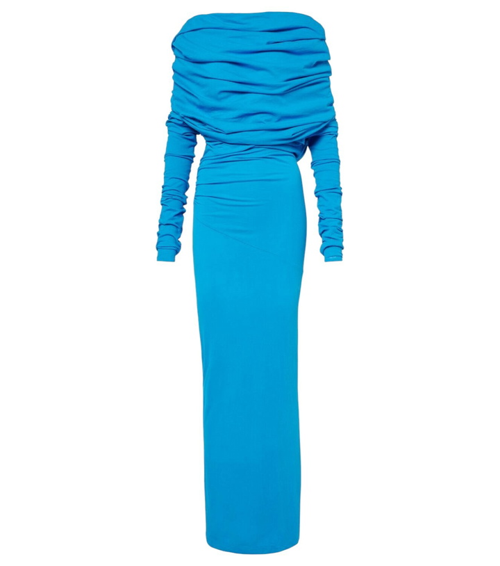 Photo: Entire Studios Bound knitted cotton-blend midi dress