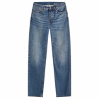 Fiorucci Women's Straight Fit Jeans in Medium Blue