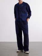 Blue Blue Japan - Nenrin Patchwork Cotton-Canvas Vest - Blue