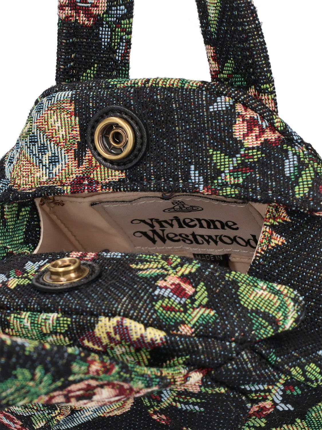 VIVIENNE WESTWOOD - Mini Archive Yasmine Canvas Bag Vivienne Westwood