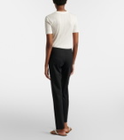 The Row Flamenca wool straight pants