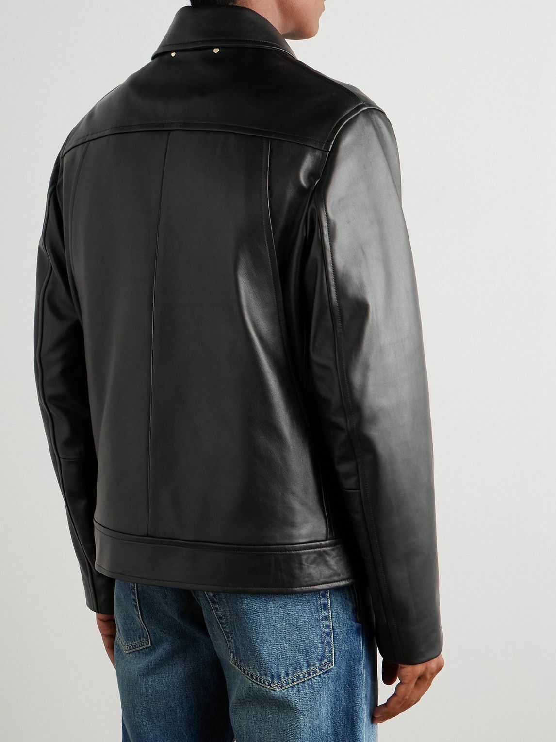Paul Smith - Leather Jacket - Black Paul Smith
