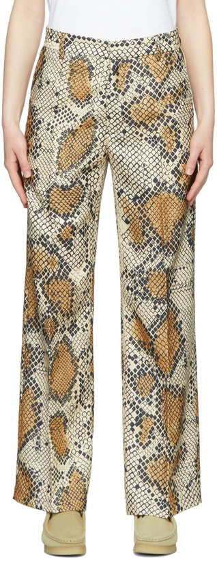 Photo: Stockholm (Surfboard) Club Beige Polyester Trousers