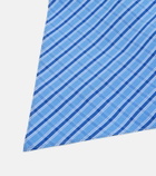 Faithfull Lucia checked cotton scarf