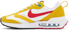 Nike Yellow & White Air Max Dawn Low-Top Sneakers