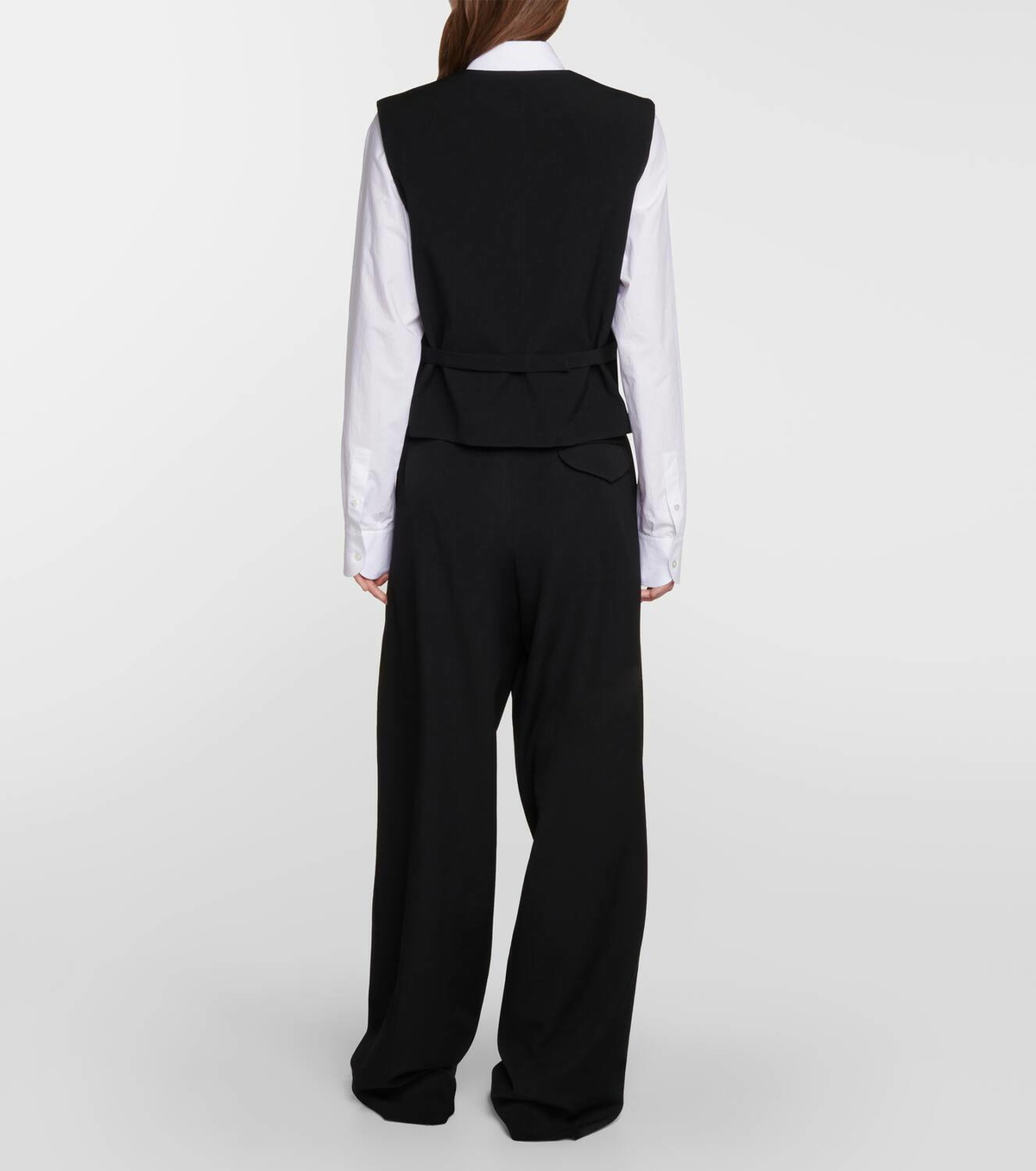 The Row Vegas wool vest