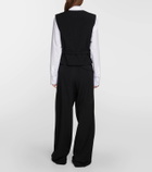 The Row Vegas wool vest