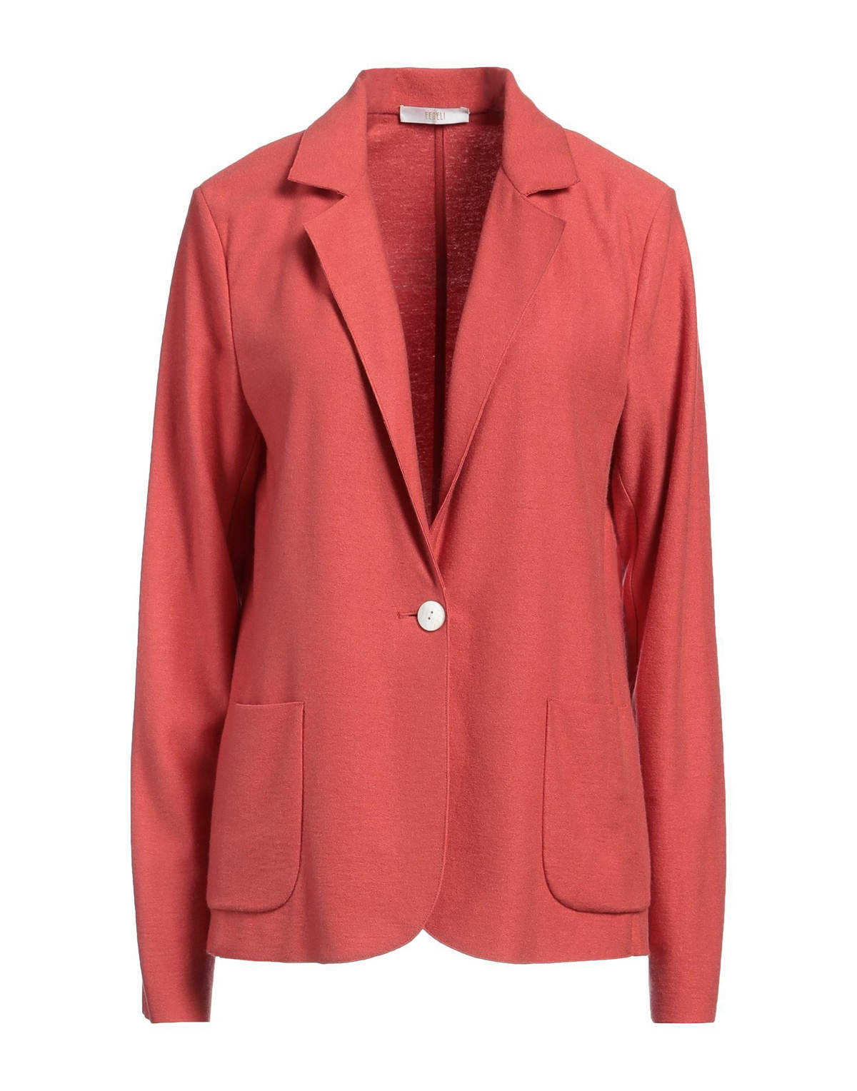 Fedeli Womens Blazer Brick