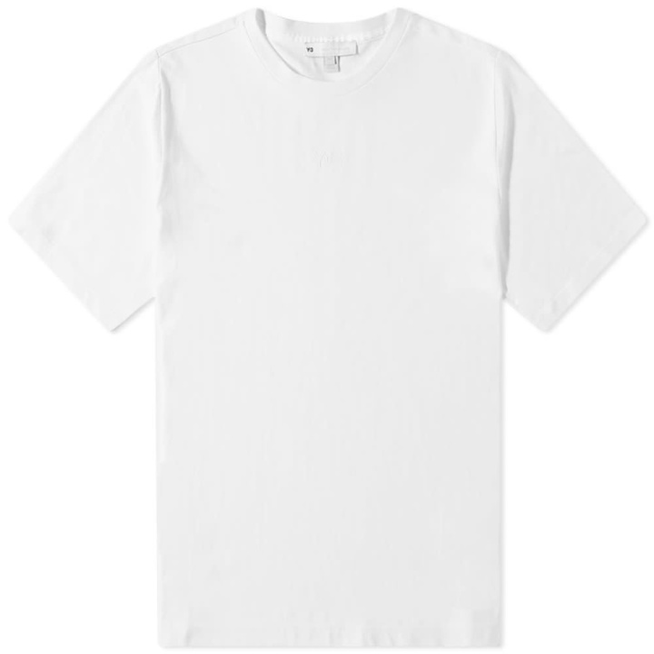 Photo: Y-3 Center Front Logo Tee