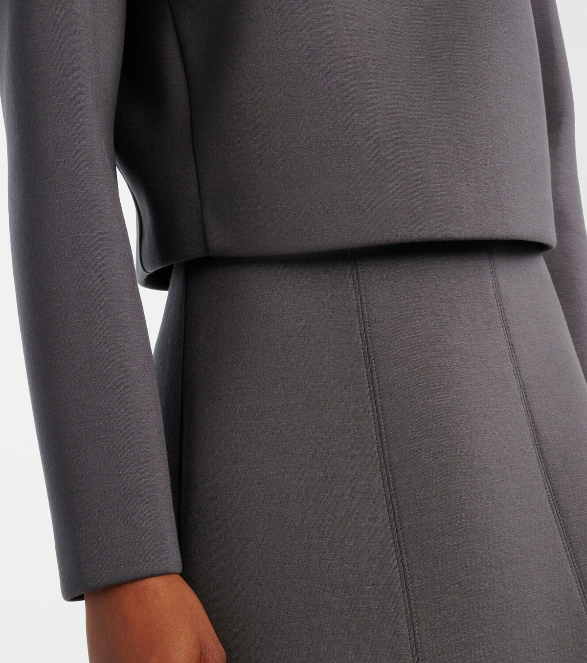 'S Max Mara Embellished jersey sweatshirt