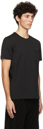 Fendi Black Trompe L'Oeil T-Shirt