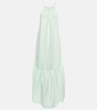 Asceno Ibiza linen maxi dress