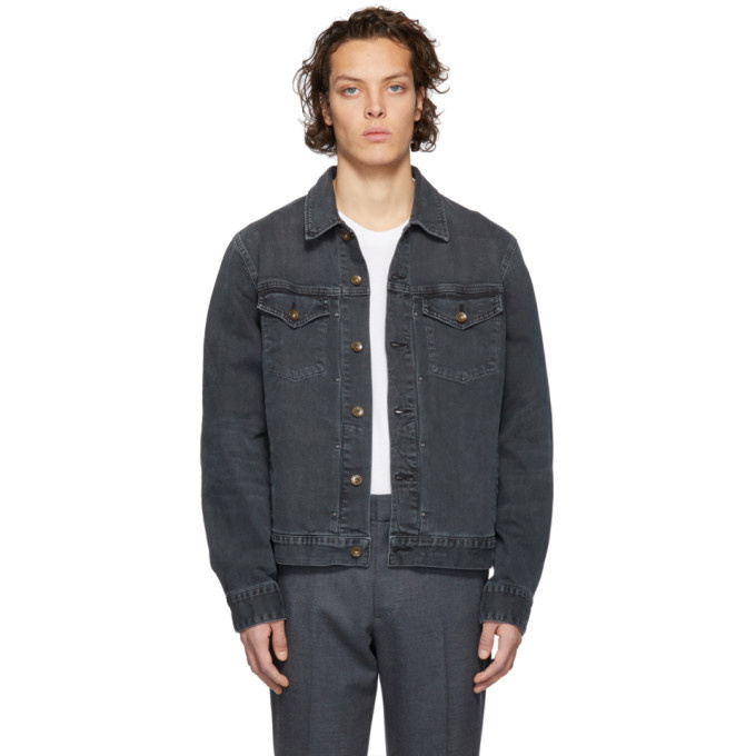 Photo: rag and bone Black Denim Definitive Jacket