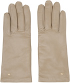 Max Mara Beige Spalato Gloves