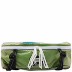 And Wander x Maison Kitsuné Sil Waist Bag in Green