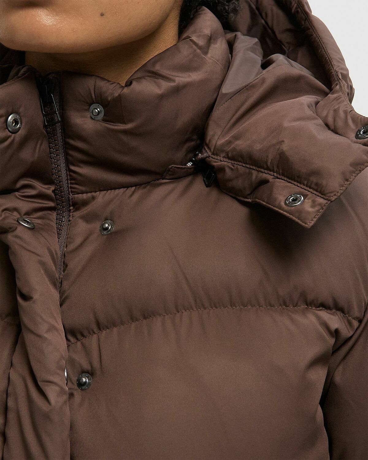 Levis WESTERN BUBBLE SHORTIE Brown Womens Down & Puffer Jacket