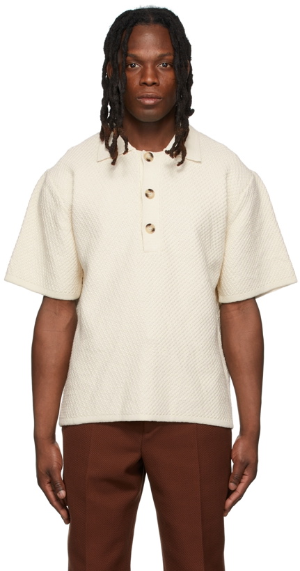 Photo: Nanushka Off-White Tallis Polo