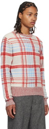 Vivienne Westwood Red & Blue Check Sweater