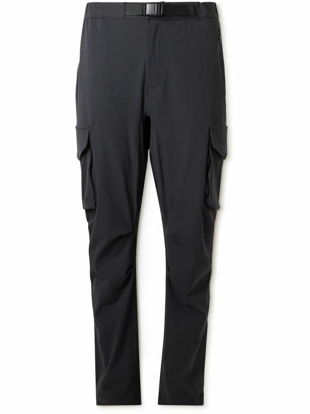 Photo: 66 North - Laugavegur Slim-Fit Belted Recycled-Shell Cargo Trousers - Black