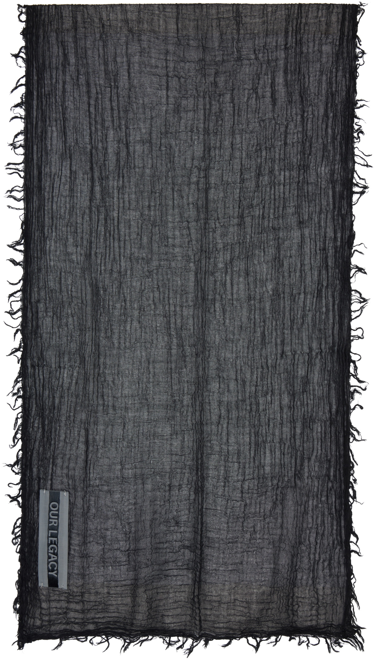 Our Legacy Brown Piano Scarf Our Legacy