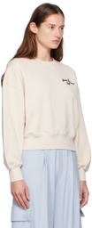 AMIRI Beige 'Amiri Resort Club' Sweatshirt