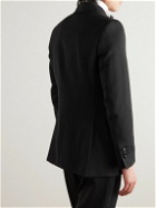 Favourbrook - Hampton Shawl-Collar Grosgrain-Trimmed Wool Tuxedo Jacket - Black