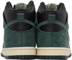 Nike Black & Green Dunk High Sneakers