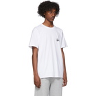 Stussy White Basic Logo T-Shirt