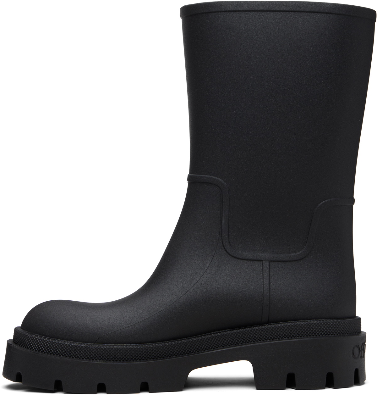 Off-White Black Reboot 'Rainy Days' Boots