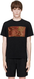 Maison Margiela Black Tapestry Patch T-shirt