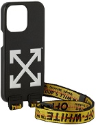 Off-White Black & Yellow Belt Cover iPhone 13 Pro Case