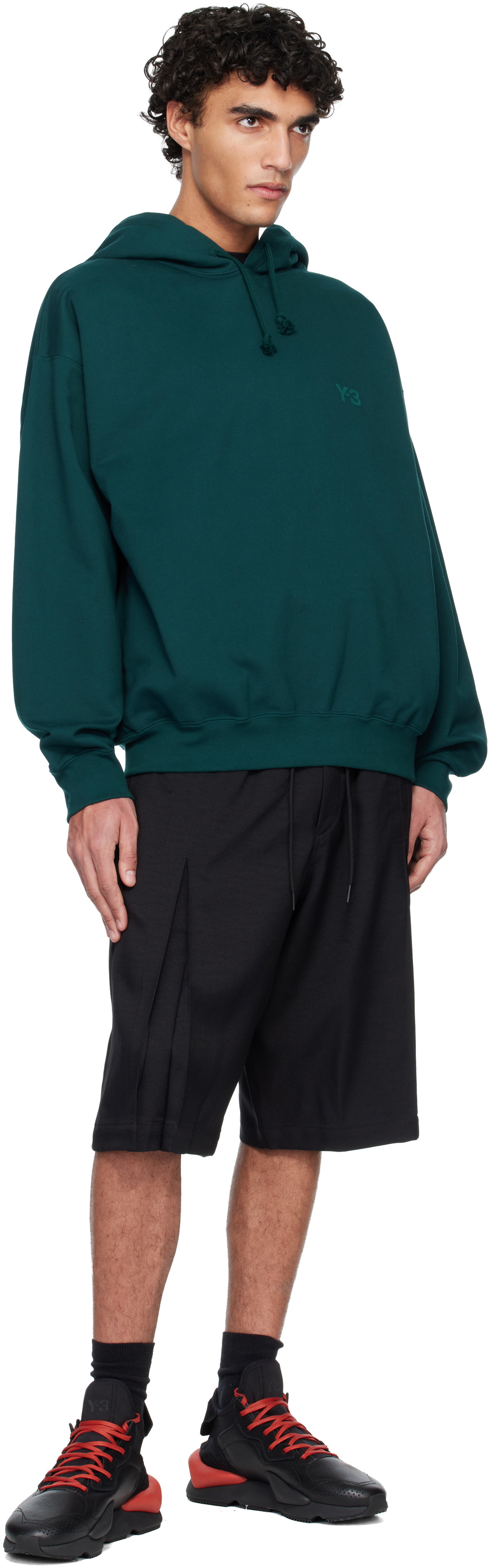 Y-3 Green FT Hoodie