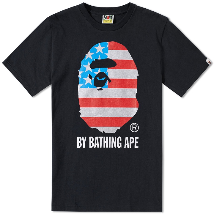 Photo: A Bathing Ape Stars and Stripes By Bathing Tee