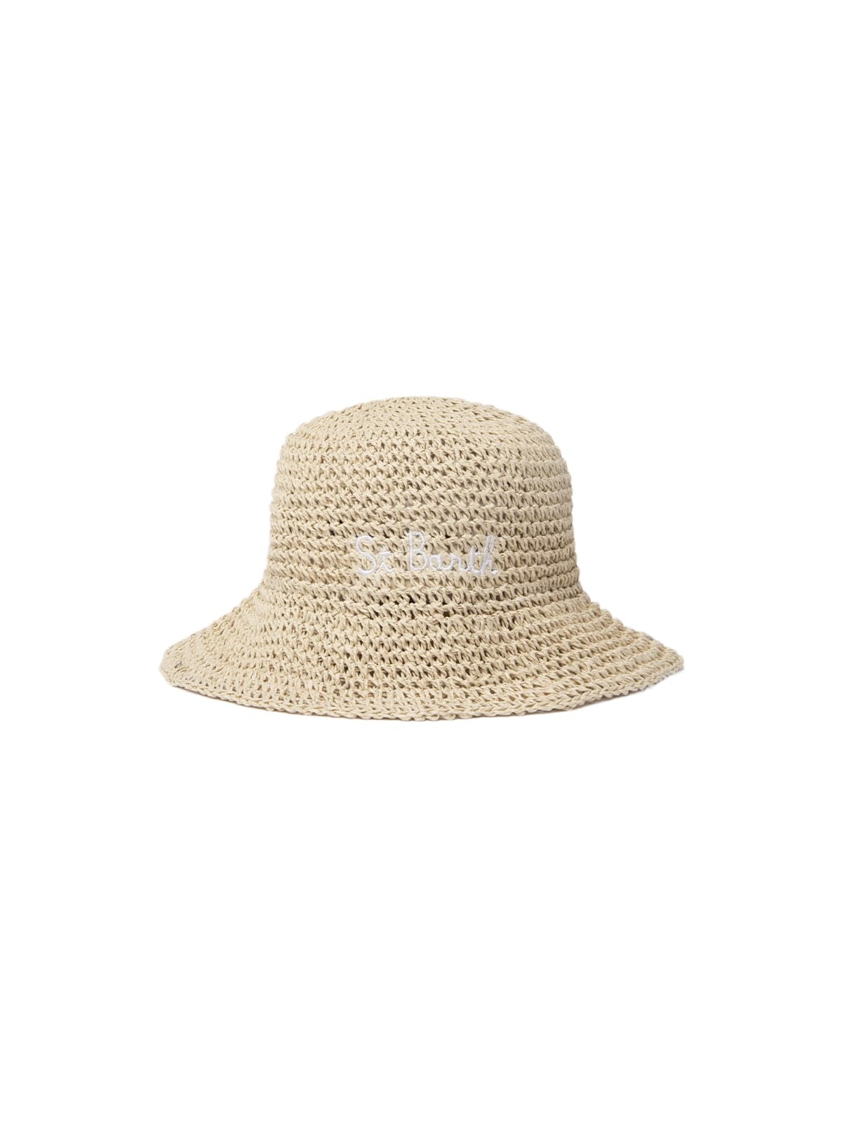 MC2 Saint Barth Bucket-style Straw Hat Polly