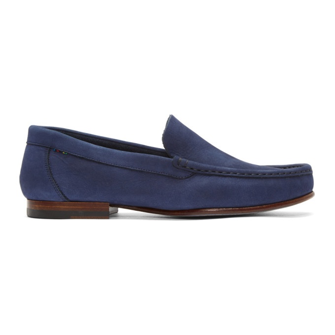 Photo: PS by Paul Smith Navy Nubuck Danny Loafers