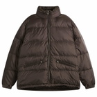 Unlikely Dry Goods Men's 3Way Hybrid Down Jacket in Brown