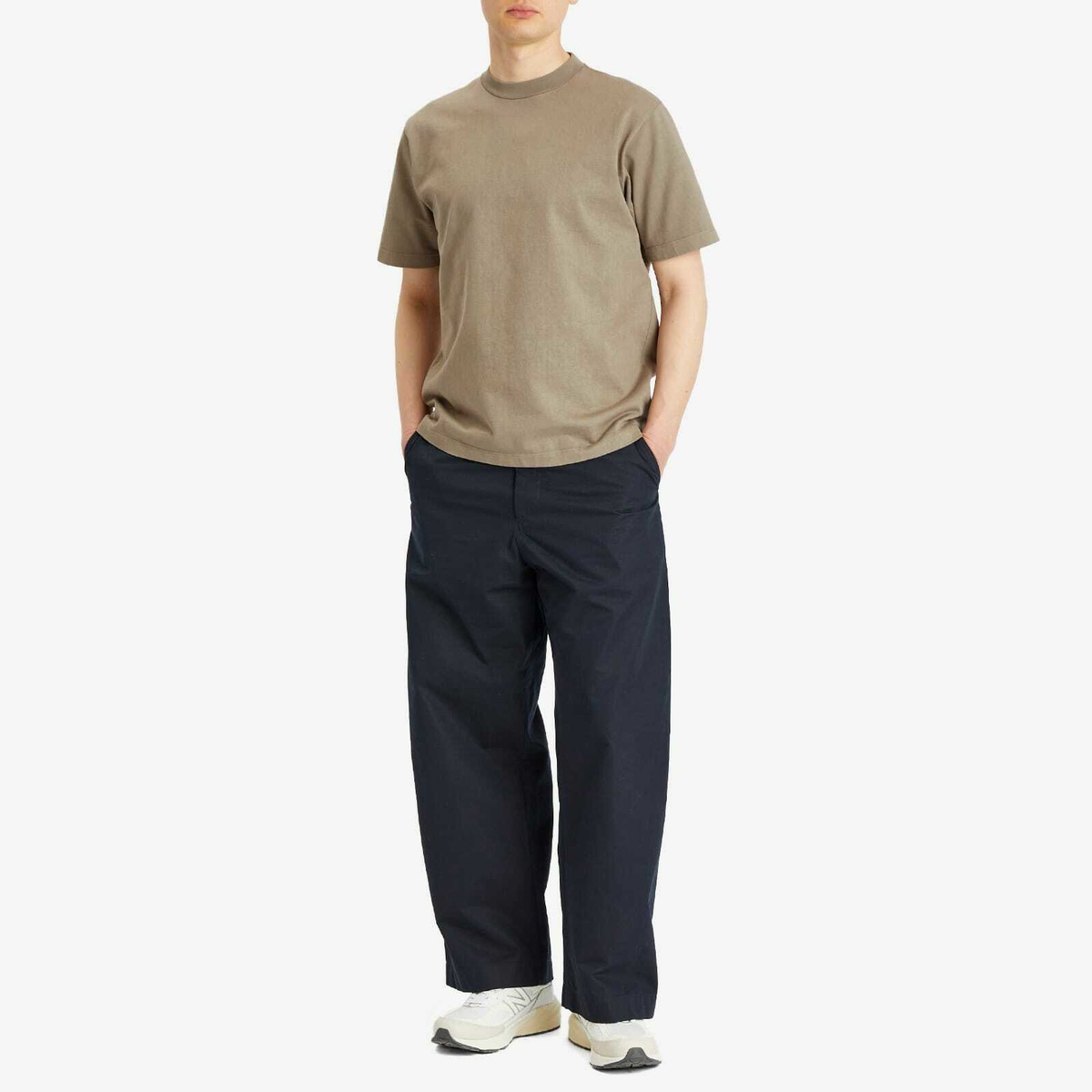 Lady White Co. Men's Rugby T-Shirt in Anvil Grey