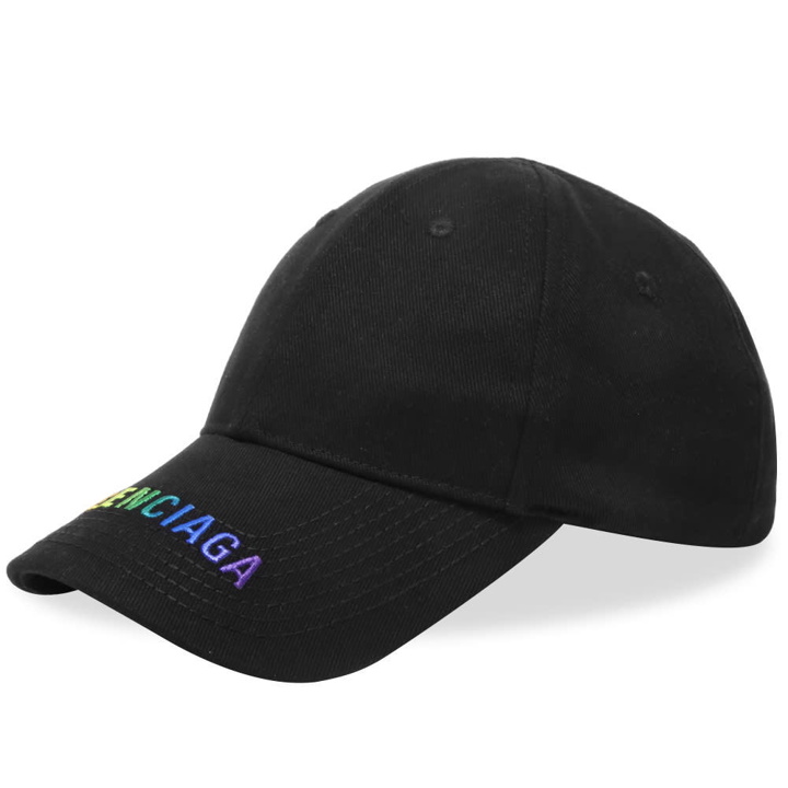 Photo: Balenciaga Rainbow Logo Cap