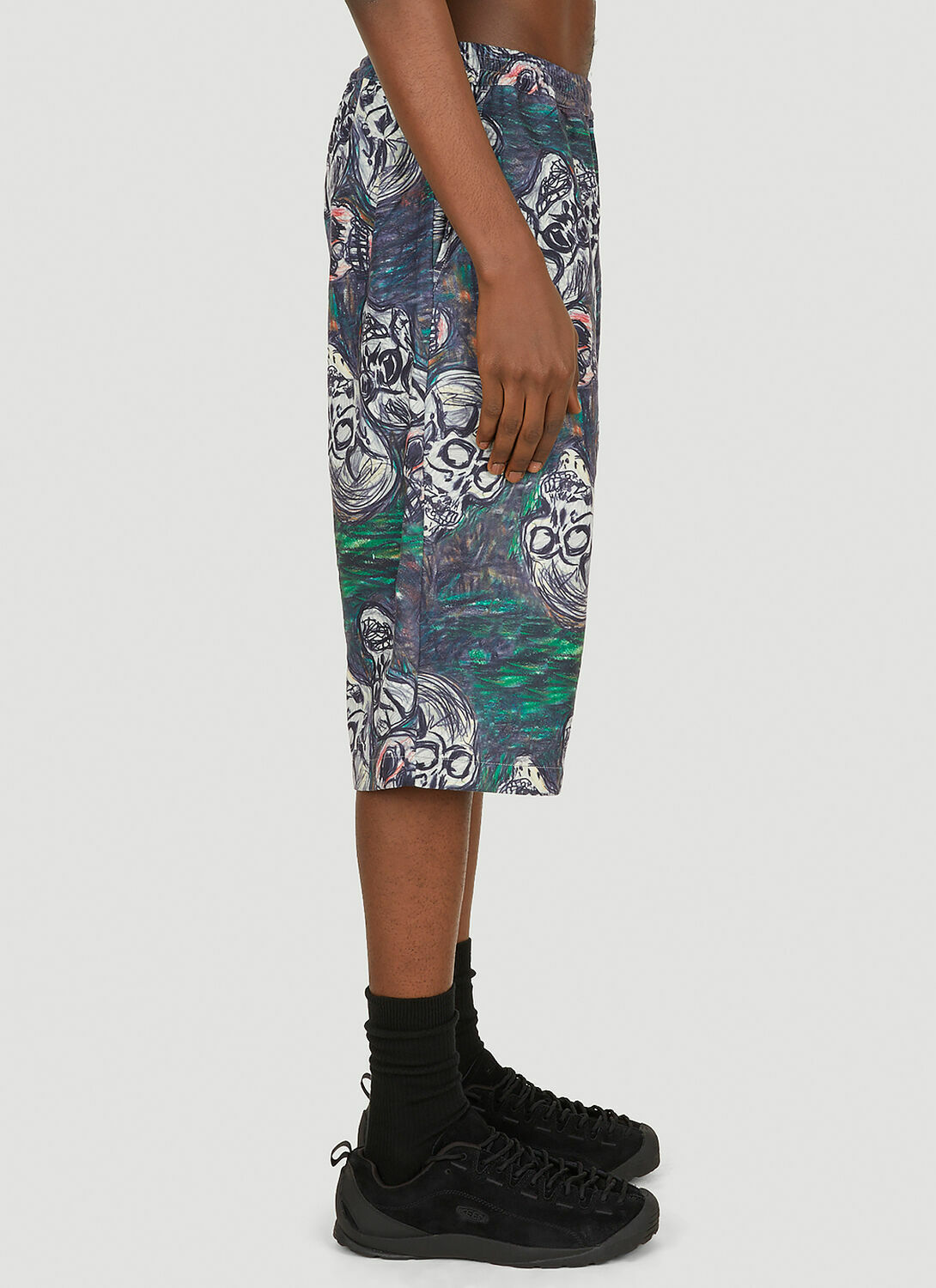 P.A.M. Skulls Bermuda Shorts