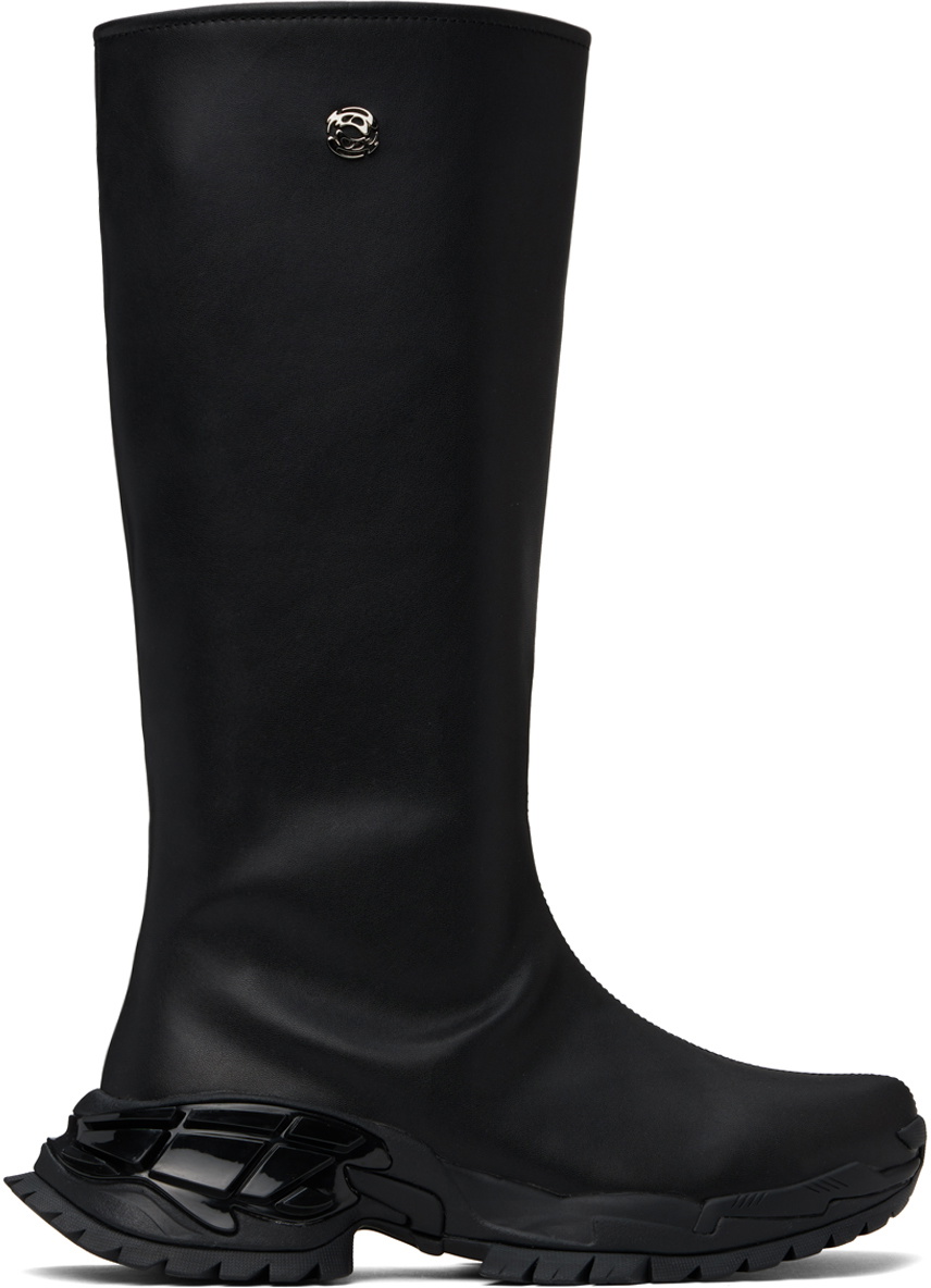 【関税込み】Rombaut ブラック High Tide ブーツ High Tide Black - Rombaut - Footwear – ROMBAUT